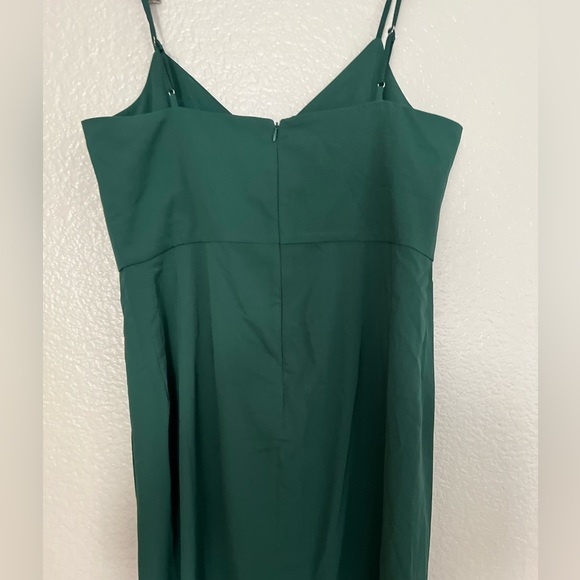 Dark Green Midi Dress Large - Picture 11 of 11